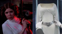 CNNE 1397747 - subastaran el vestido que uso la princesa leia en "star wars-a new hope"