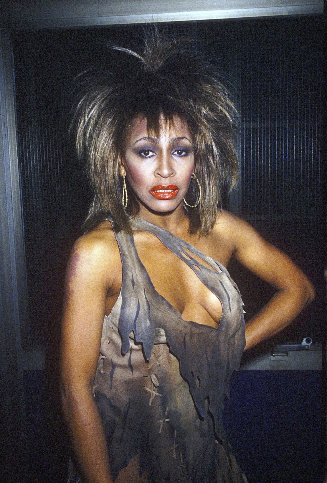 Tina Turner en 1984, el año en que se lanzó su exitoso álbum "Private Dancer".