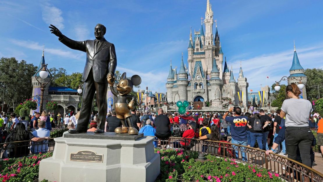 Walt Disney World y el gobernador de Florida, Ron DeSantis, entraron en conflicto.