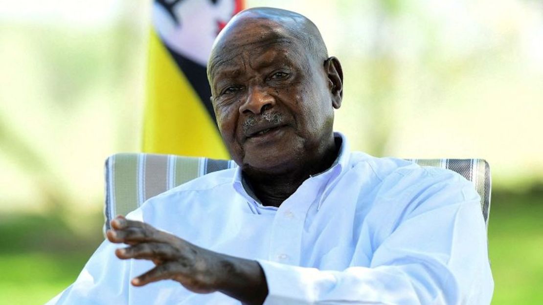 Yoweri Museveni, presidente de Uganda.