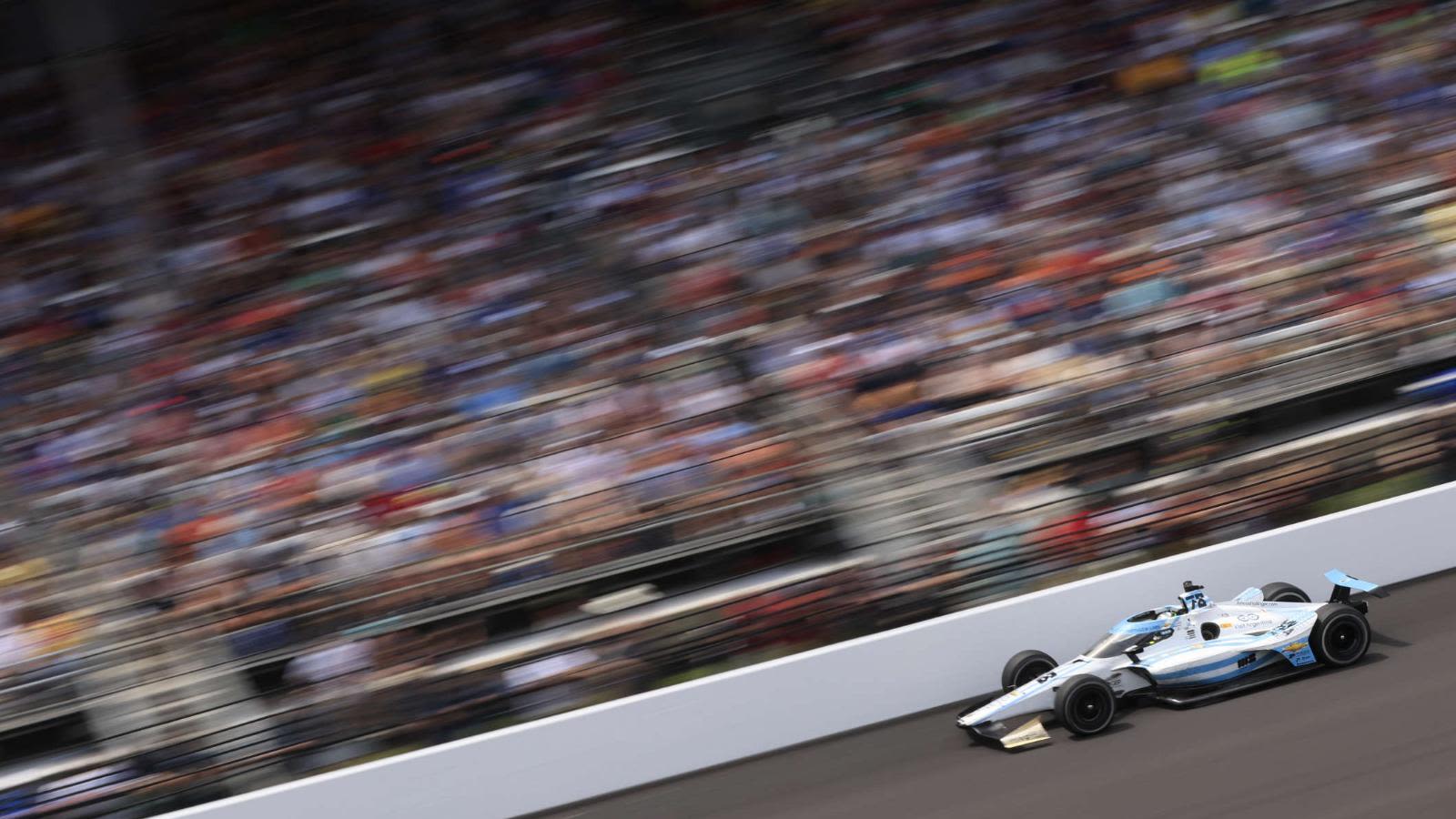 El piloto argentino, Agustín Canapino, chocó y quedó afuera de Indy 500