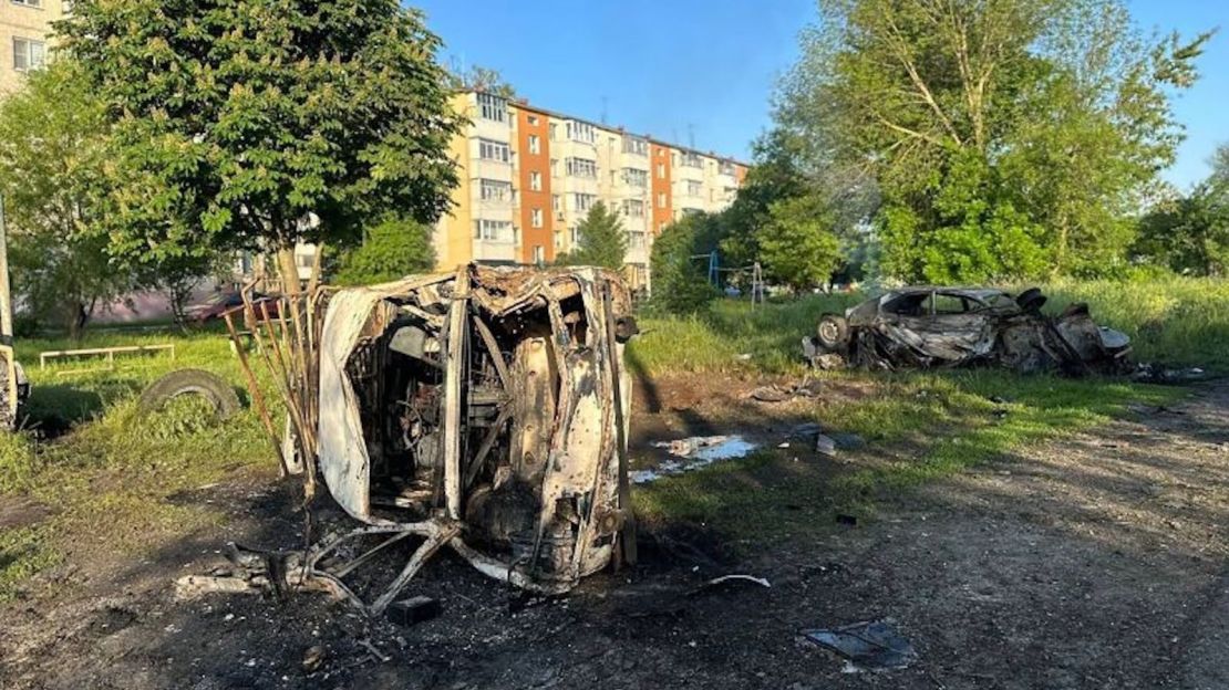 Imágenes difundidas por el gobernador de Belgorod muestran aparentemente las secuelas de los bombardeos en la región.