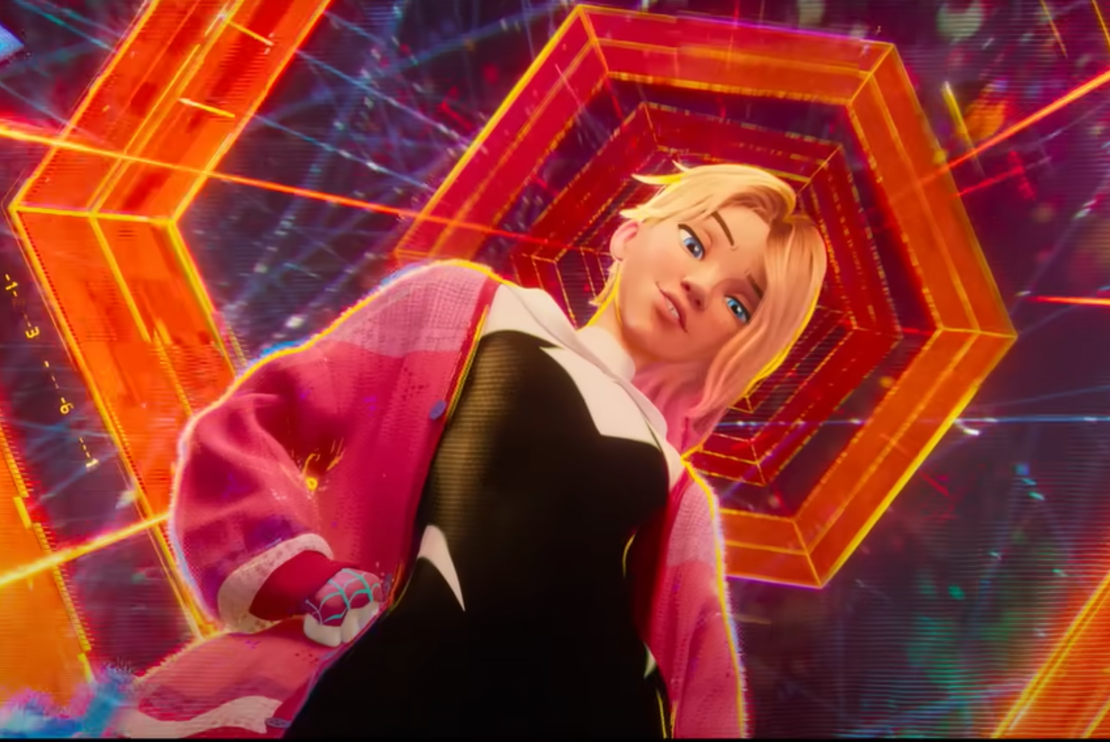 Spider-Gwen en "Spider-Man: Across the Spider-Verse".