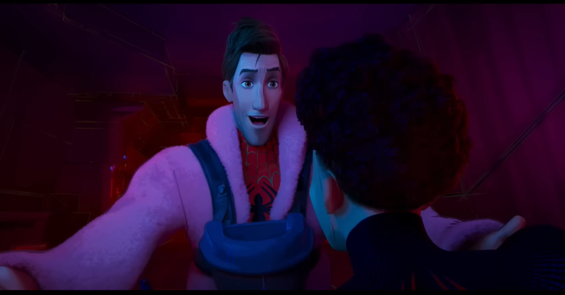 El Spider-Man de Peter Parker en "Spider-Man: Across the Spider-Verse".