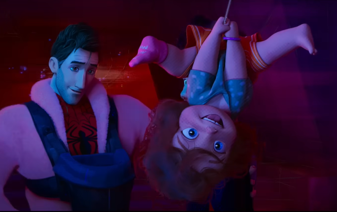 Mayday y Peter Parker en "Across the Spider-Verse".