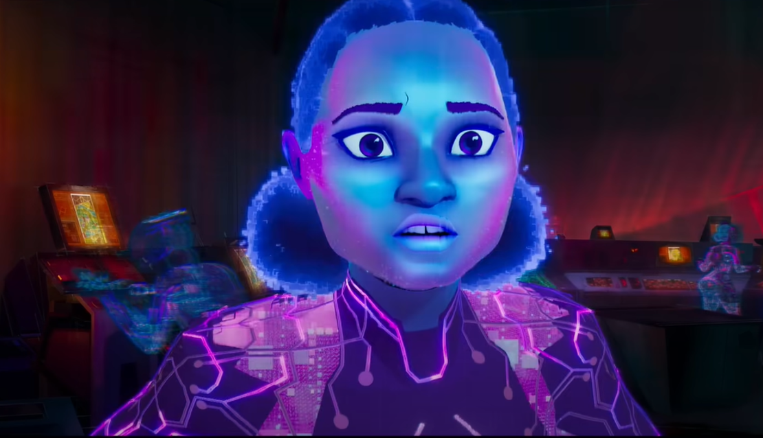 Margo como Spider-Byte en "Across the Spider-Verse".