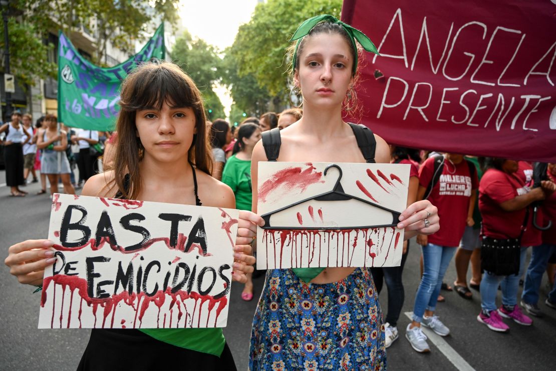 Marcha "Ni una menos" en Buenos Aires/ Getty Images