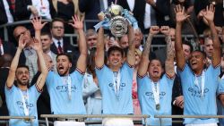 CNNE 1402412 - city campeon de la fa cup- tiene dos hojas de su trebol