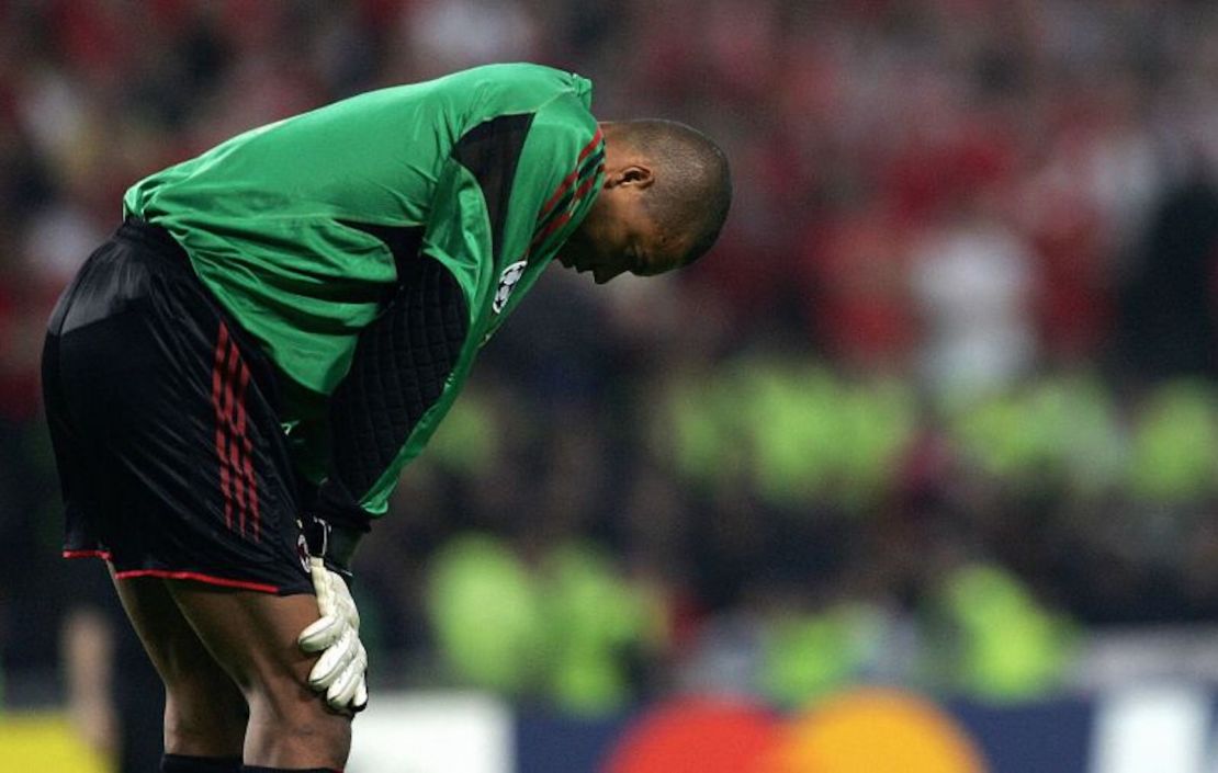 El entonces portero brasileño del AC Milan, Dida, todavía lucha por entender qué pasó esa noche del 25 de mayo de 2005, en Estambul.