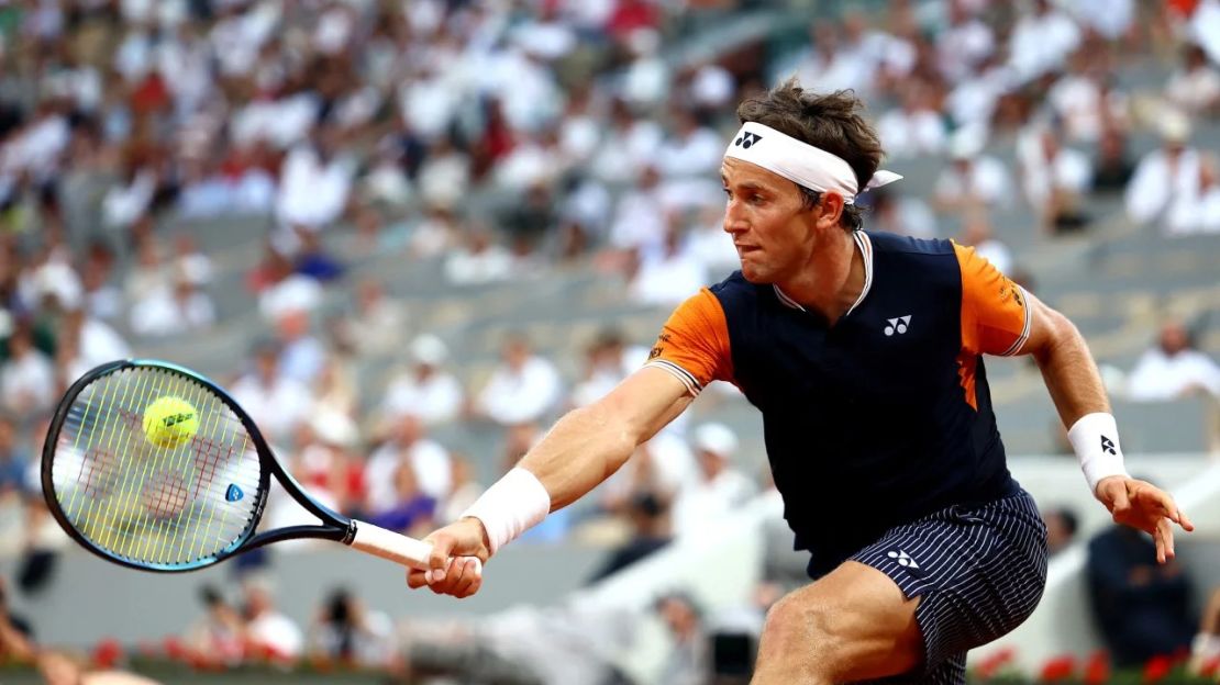 Casper Ruud fue derrotado por Nadal en la final del Abierto de Francia del año pasado. Lisi Niesner/Reuters