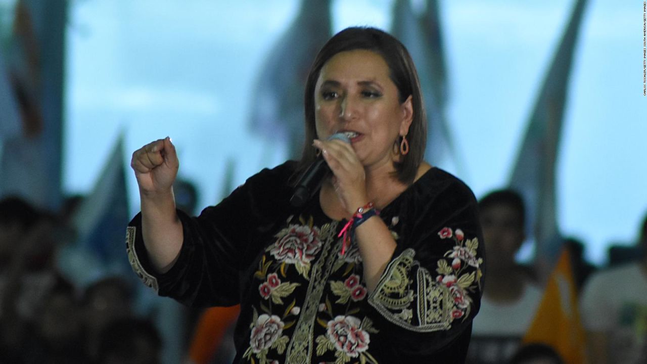 CNNE 1406835 - xochitl galvez asegura que insistira para entrar a la conferencia de amlo