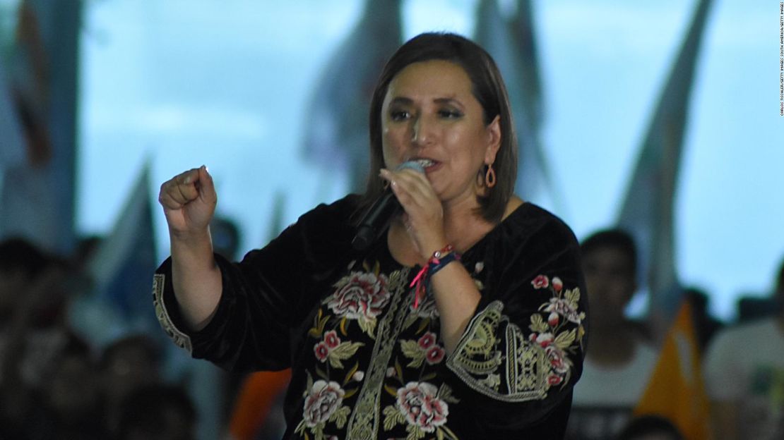 CNNE 1406835 - xochitl galvez asegura que insistira para entrar a la conferencia de amlo