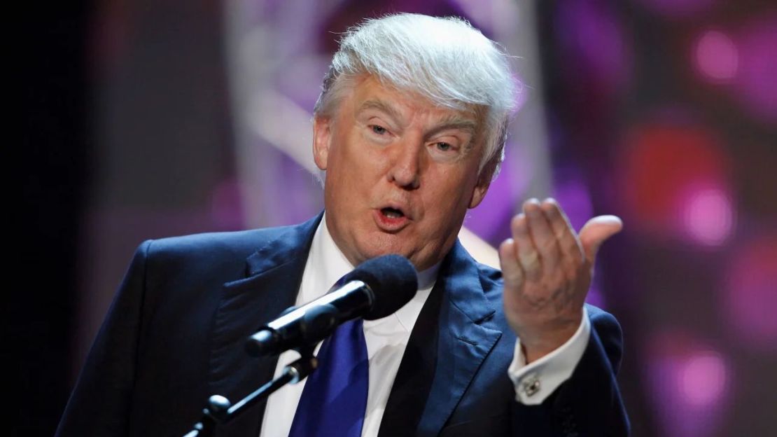 Donald Trump, copropietario de la Organización Miss Universo, habla durante una conferencia de prensa después del concurso Miss USA 2013 en el Planet Hollywood Resort and Casino en Las Vegas, Nevada, el 16 de junio de 2013. Crédito: Steve Marcus/Reuters