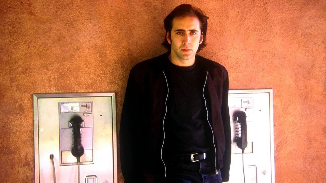 Nicolas Cage fotografiado en 1990 en Los Ángeles, California.