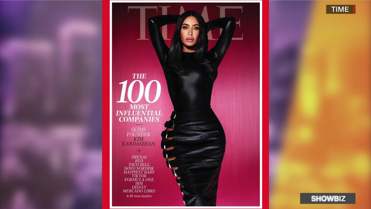 CNNE 1411591 - la revista time honra a kim kardashian como empresaria