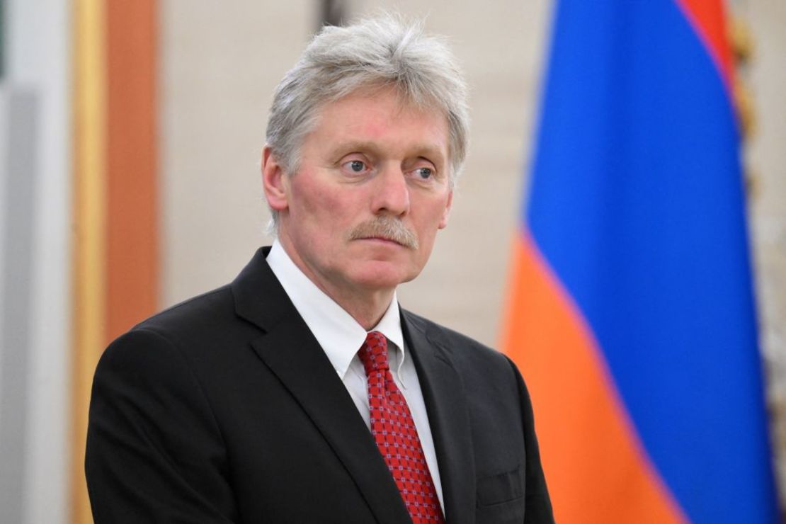 El portavoz del Kremlin, Dmitry Peskov, el 25 de mayo de 2023.