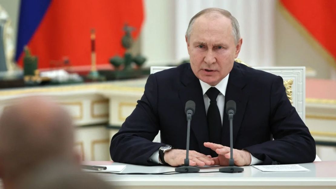 Putin mantuvo reuniones en el Kremlin este martes. Crédito: Mikhail Tereshchenko/Sputnik/AFP/Getty Images/FILE