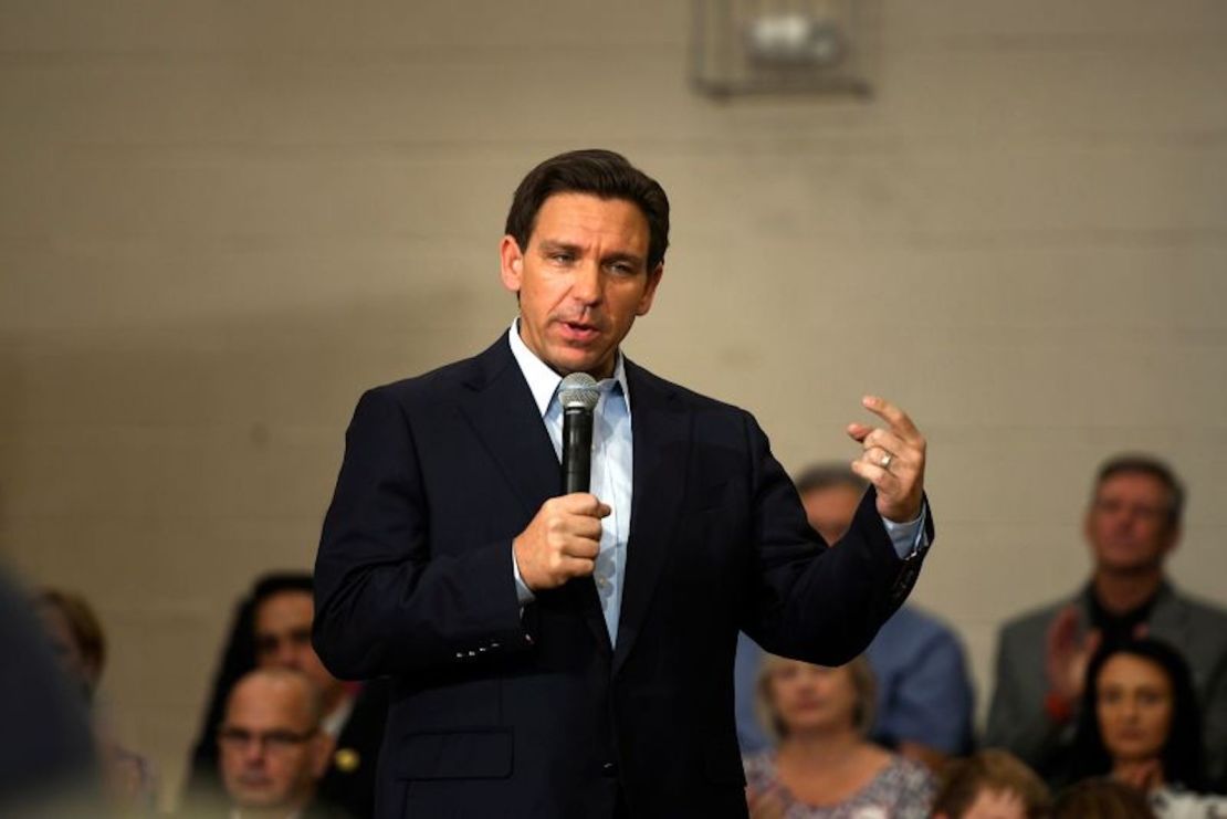 El gobernador de Florida, Ron DeSantis, lanzó su precampaña presidencial en mayo.