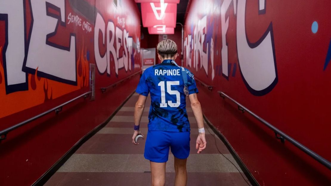 Megan Rapinoe ha ganado dos Copas del Mundo y dos medallas de oro olímpicas con la USWNT. Crédito: Brad Smith/ISI Photos/Getty Images