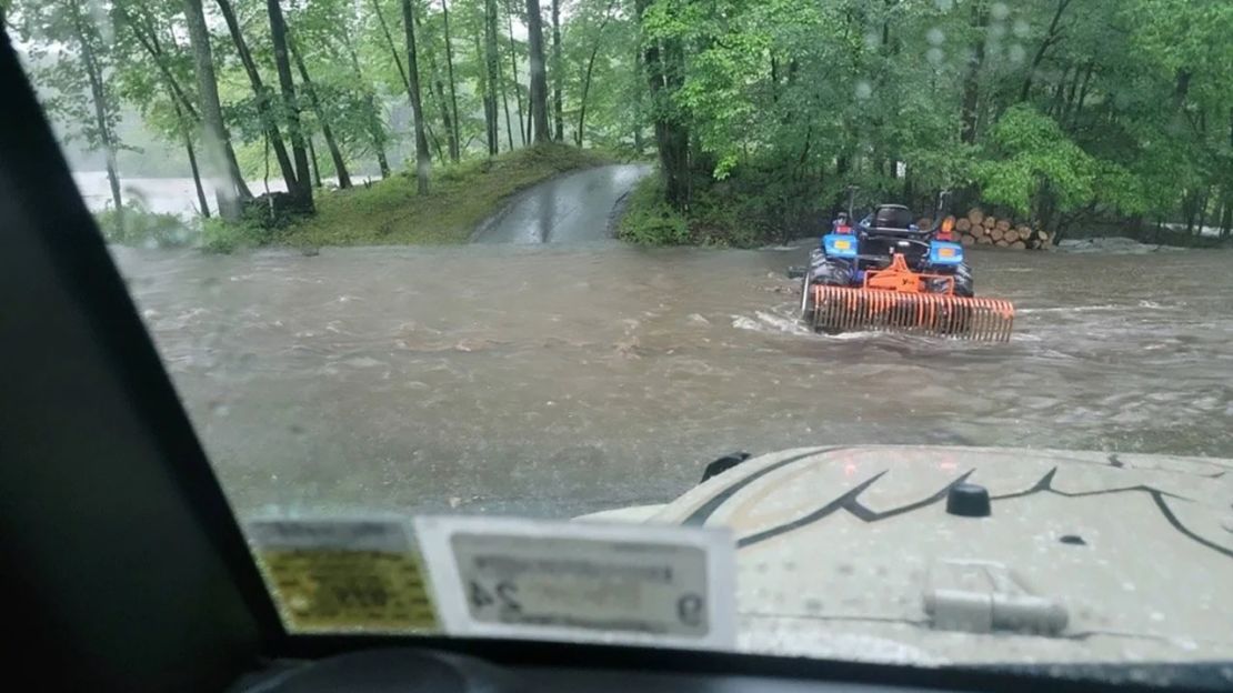 Girl Scouts Heart of the Hudson canceló el campamento este lunes debido a las fuertes inundaciones en los condados de Rockland y Orange el domingo.