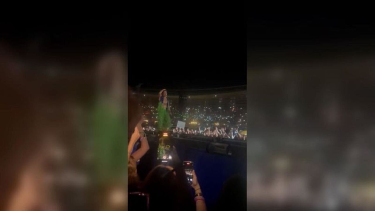 CNNE 1419413 - golpean a harry styles con un objeto volador durante concierto en viena