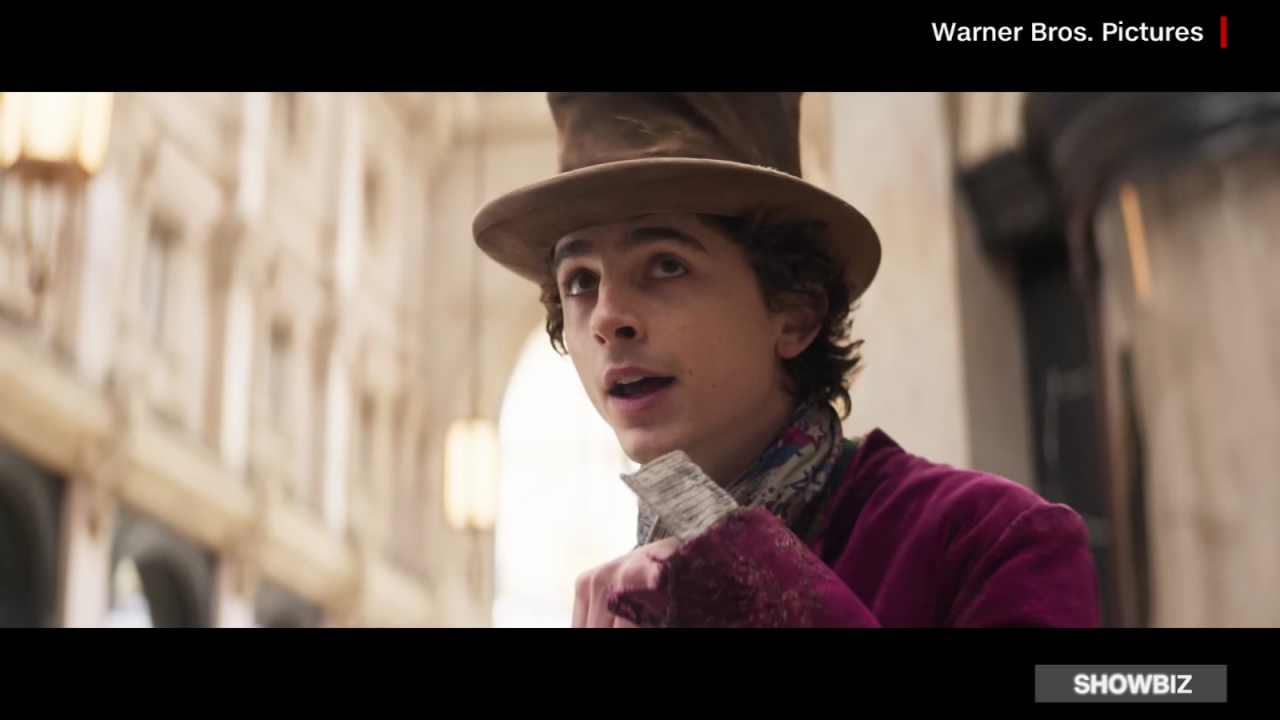 CNNE 1420743 - timothee chalamet es el nuevo willy wonka