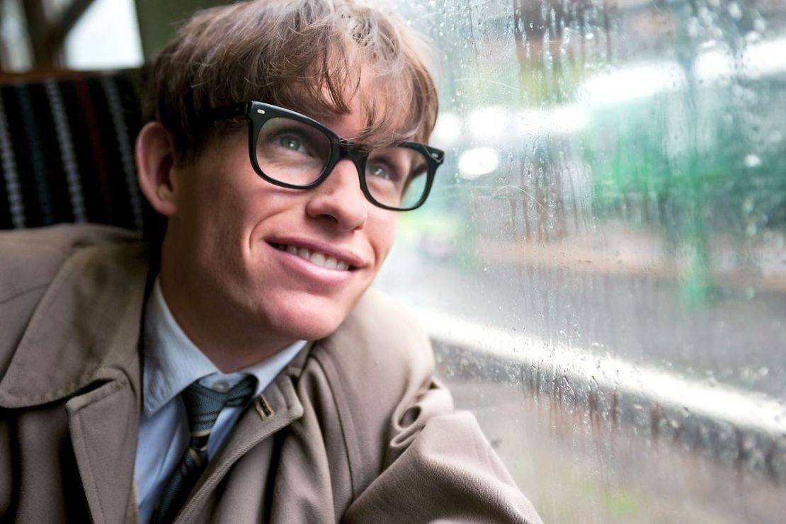 Eddie Redmayne, en “The Theory of Everything”.