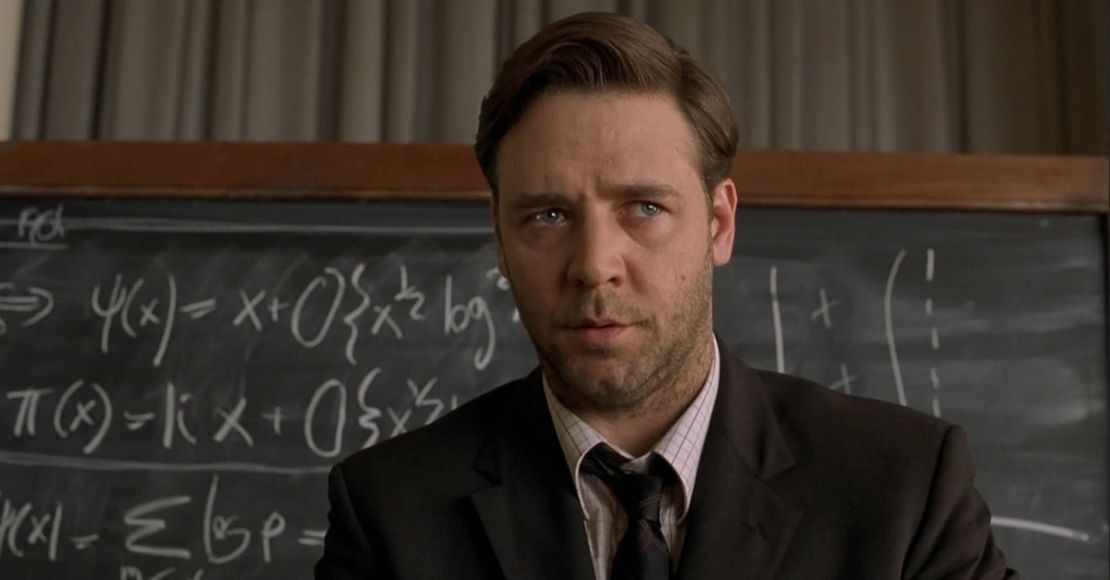 Russell Crowe, en "A Beautiful Mind".