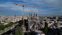 CNNE 1423927 - imagenes de dron registran el avance de las obras notre dame