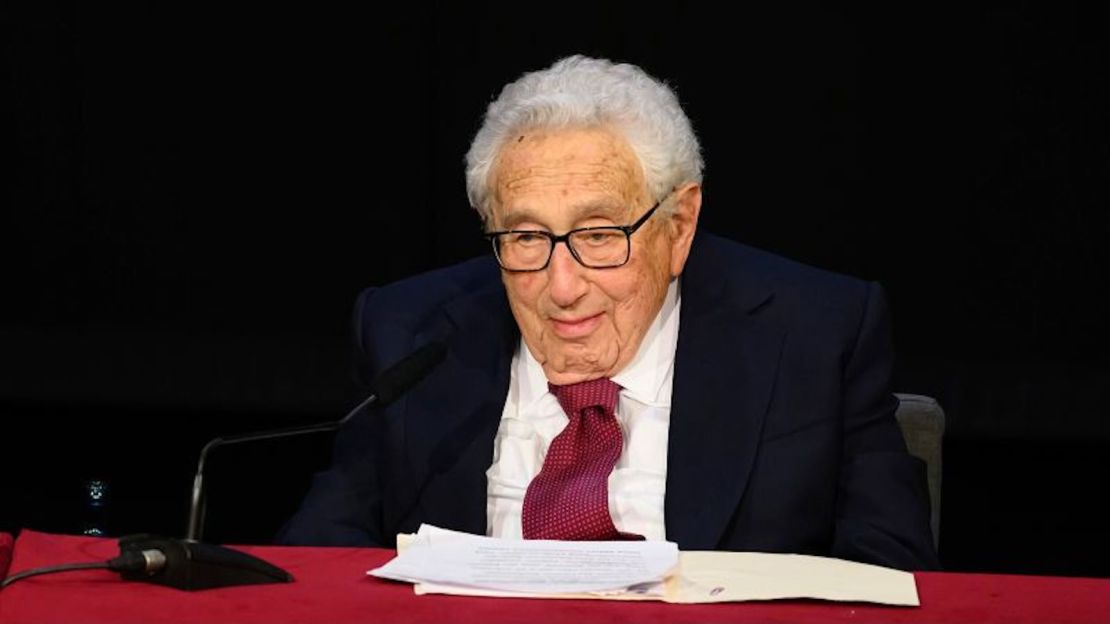 Henry Kissinger celebró su cumpleaños número 100 el 20 de junio de 2023.