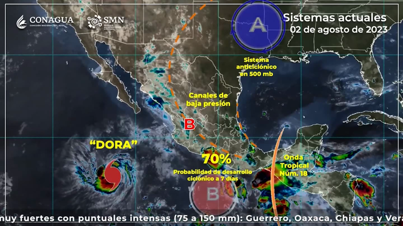 CNNE 1430560 - ¿cual sera el impacto del huracan dora en mexico?