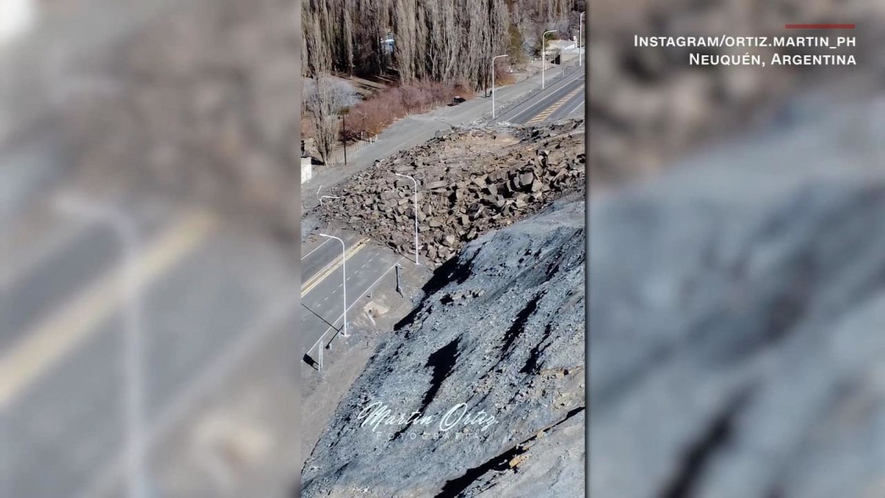 CNNE 1430943 - derrumbe deja 4 heridos en la provincia de neuquen
