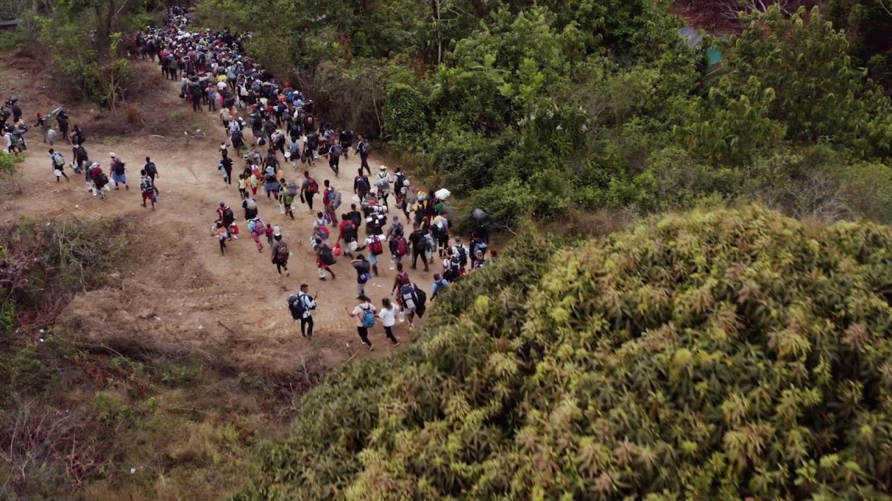 CNNE 1431668 - cifra de migrantes que cruzan la selva del darien rompe nuevo record