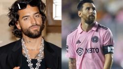 CNNE 1431773 - lionel messi le regalo su camiseta a maluma