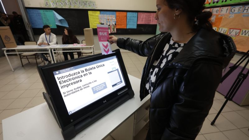 Elecciones paso 2023: cómo votar con boleta única electrónica en caba | cnn