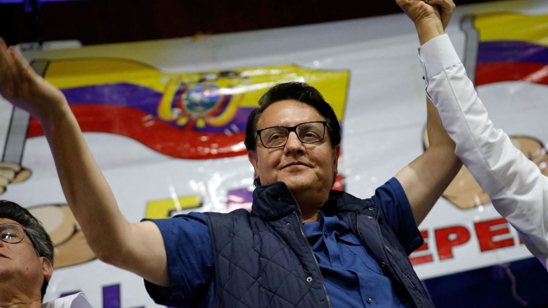 El candidato presidencial ecuatoriano Fernando Villavicencio se presentó con una plataforma anticorrupción antes de su muerte.