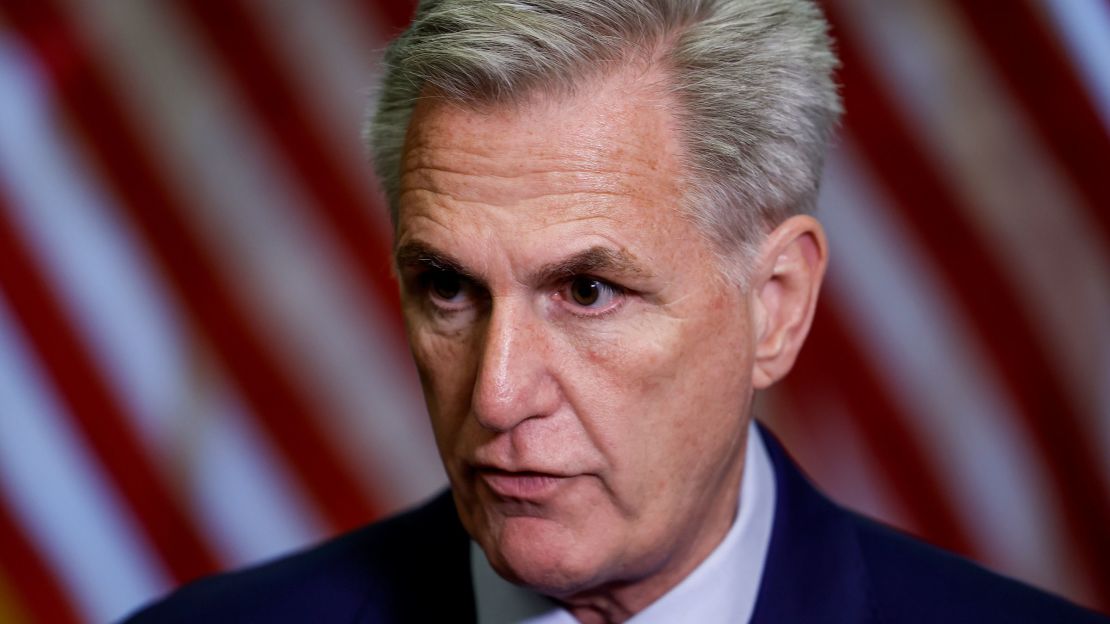 El presidente de la Cámara de Representantes Kevin McCarthy Crédito: Anna Moneymaker/Getty Images/File