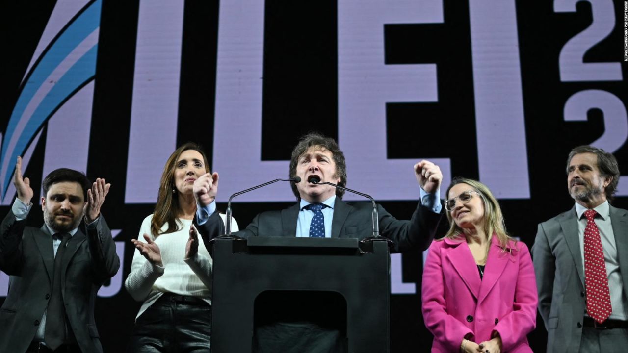 CNNE 1435494 - mileise posiciona como el candidato mas votado en las primarias en argentina