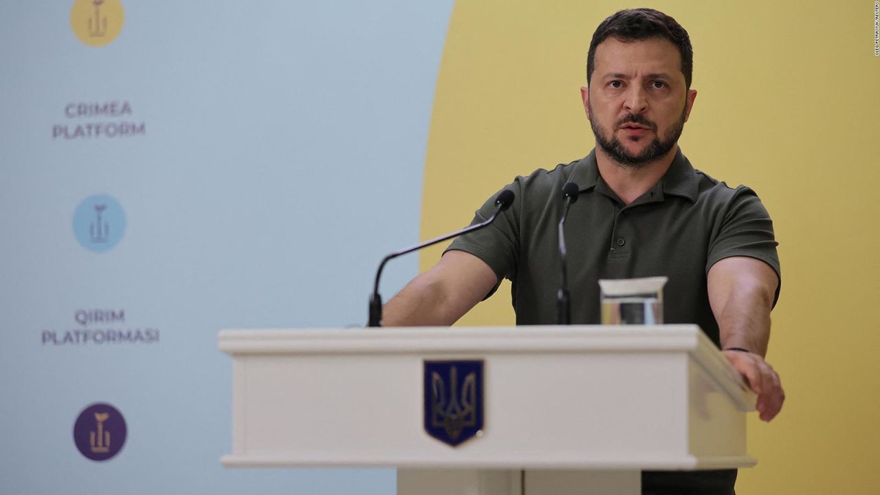 CNNE 1443294 - mira lo que dijo zelensky sobre la presunta muerte del lider de wagner