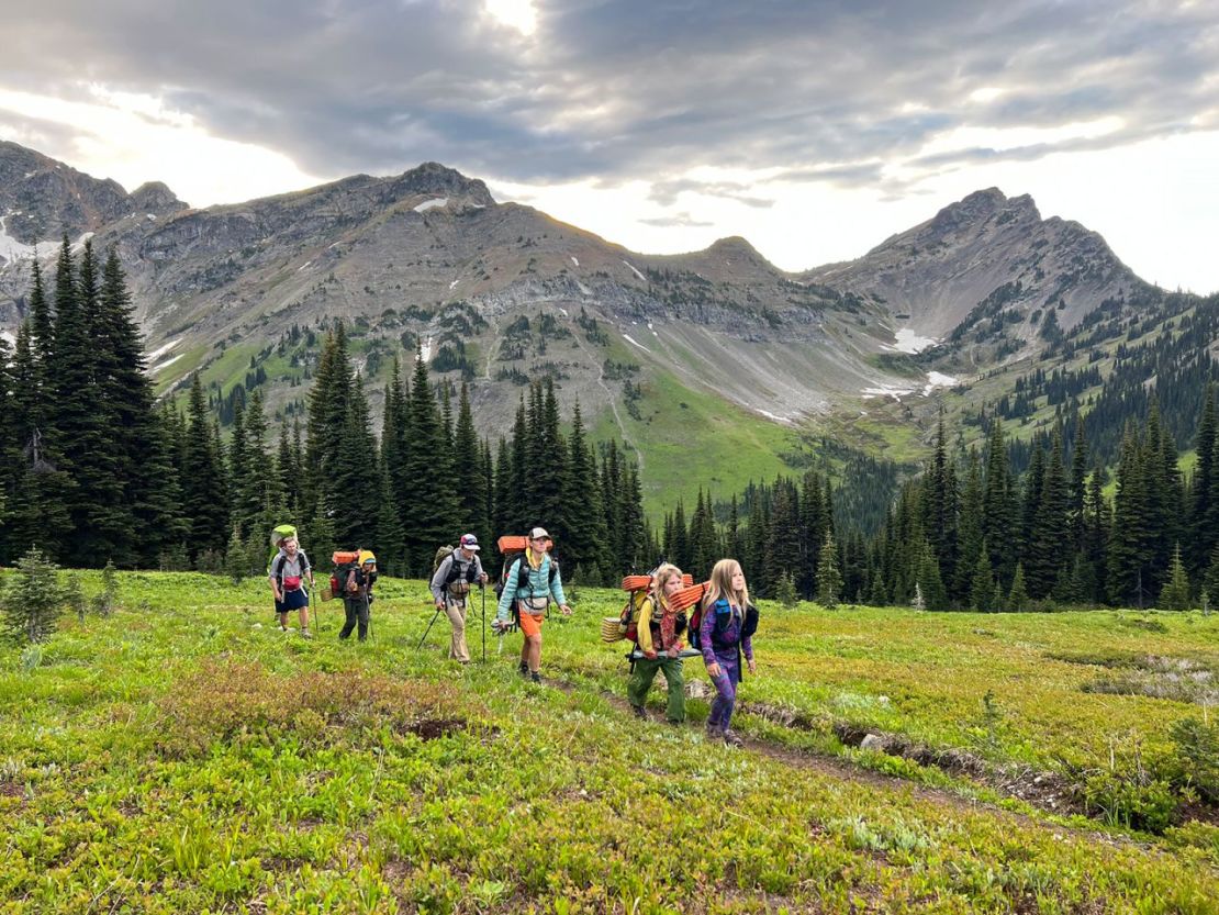 Actualmente, los Netteburg recorren el Pacific Crest Trail, un sendero de casi 5.000 kilómetros que se extiende desde México hasta Canadá.