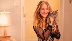 CNNE 1446027 - ¡sarah jessica parker adopto al gatito de la serie "and just like that"!