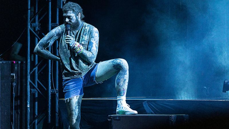 Post malone parece un hombre nuevo, y esta es la razón | cnn