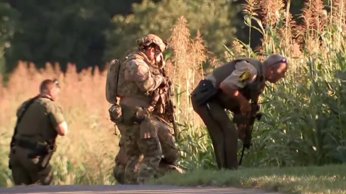 Los agentes del orden buscan a Danilo Cavalcante el 31 de agosto en West Chester, Pensilvania.