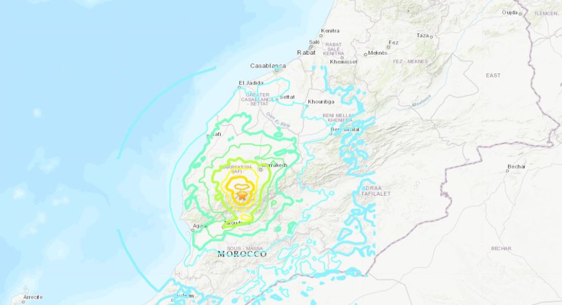 Terremoto en Marruecos.