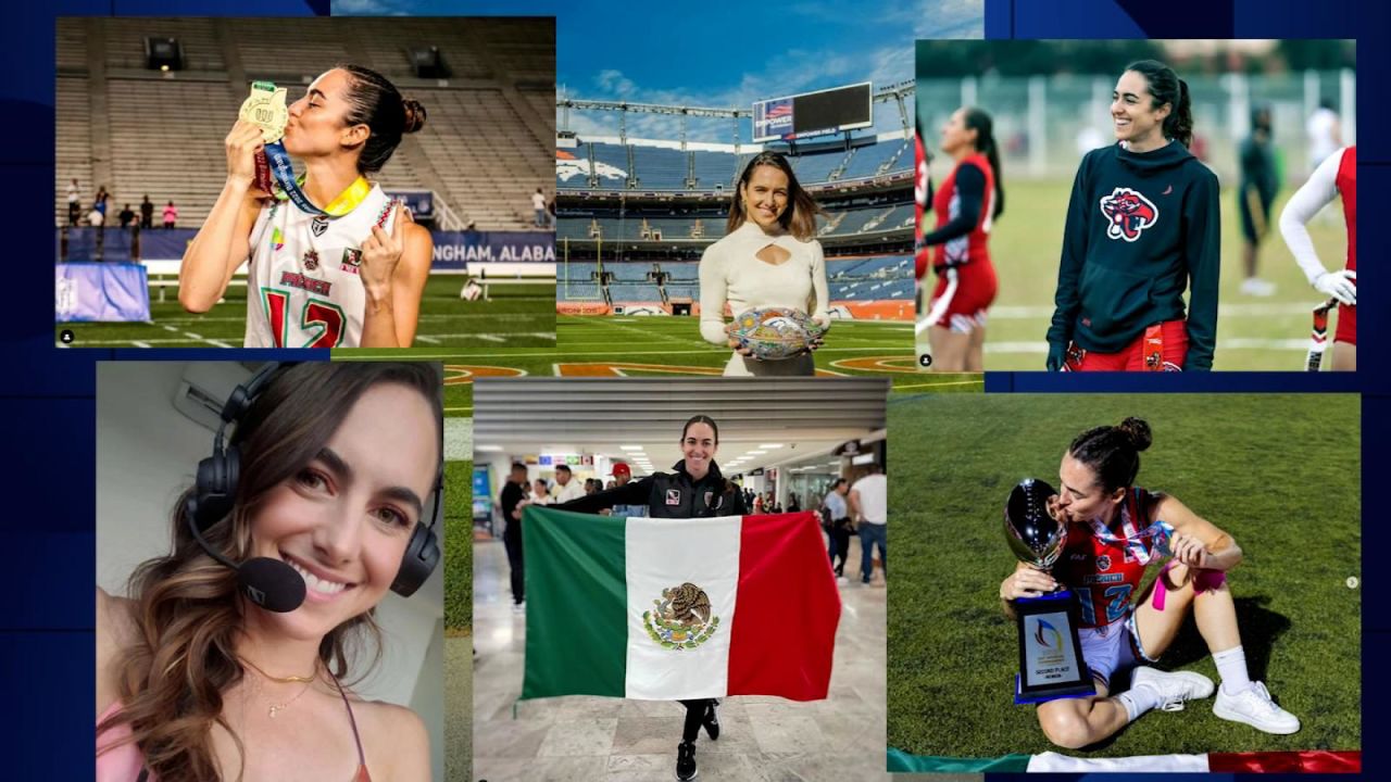 CNNE 1451060 - rebeca landa, una vida ligada al flag football