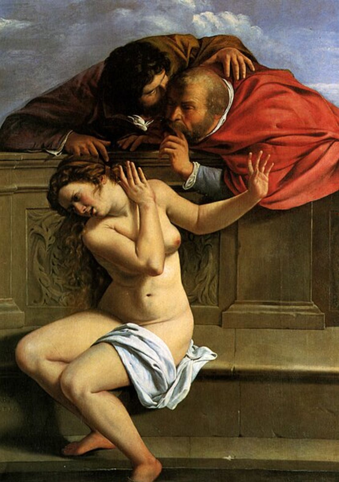 Susana y los viejos (1610), de Artemisia Gentileschi