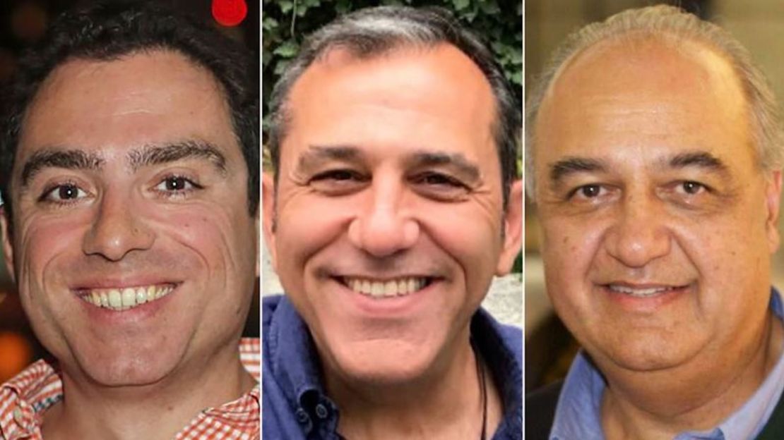 Los ciudadanos estadounidenses Siamak Namazi, Emad Shargi y Morad Tahbaz fueron liberados de su detención iraní el 18 de septiembre.