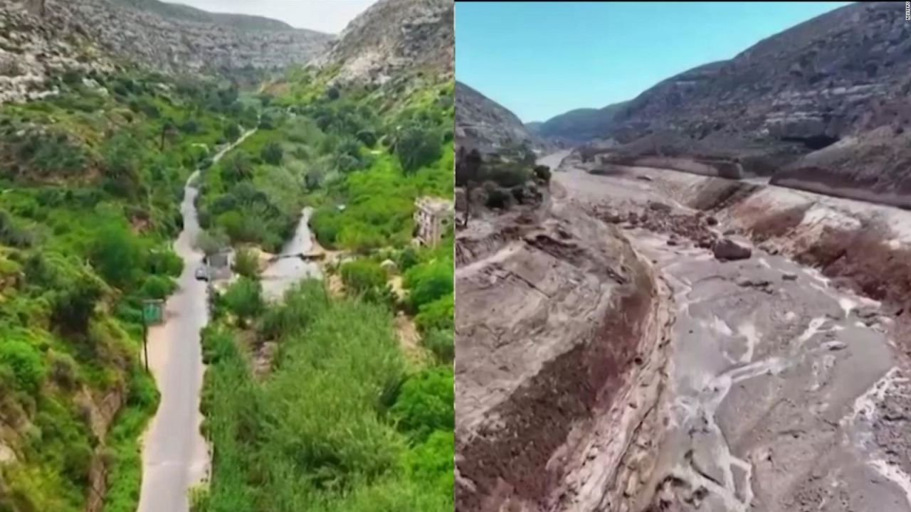 CNNE 1456260 - impactantes imagenes del antes y despues de las inundaciones en libia