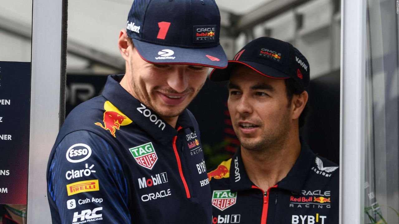 CNNE 1456840 - verstappen y perez juegan bowling de una forma particular