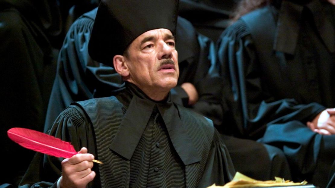 Roger Lloyd Pack en "Harry Potter y el cáliz de fuego".